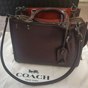 Coach Rogue 25 Oxblood Purple